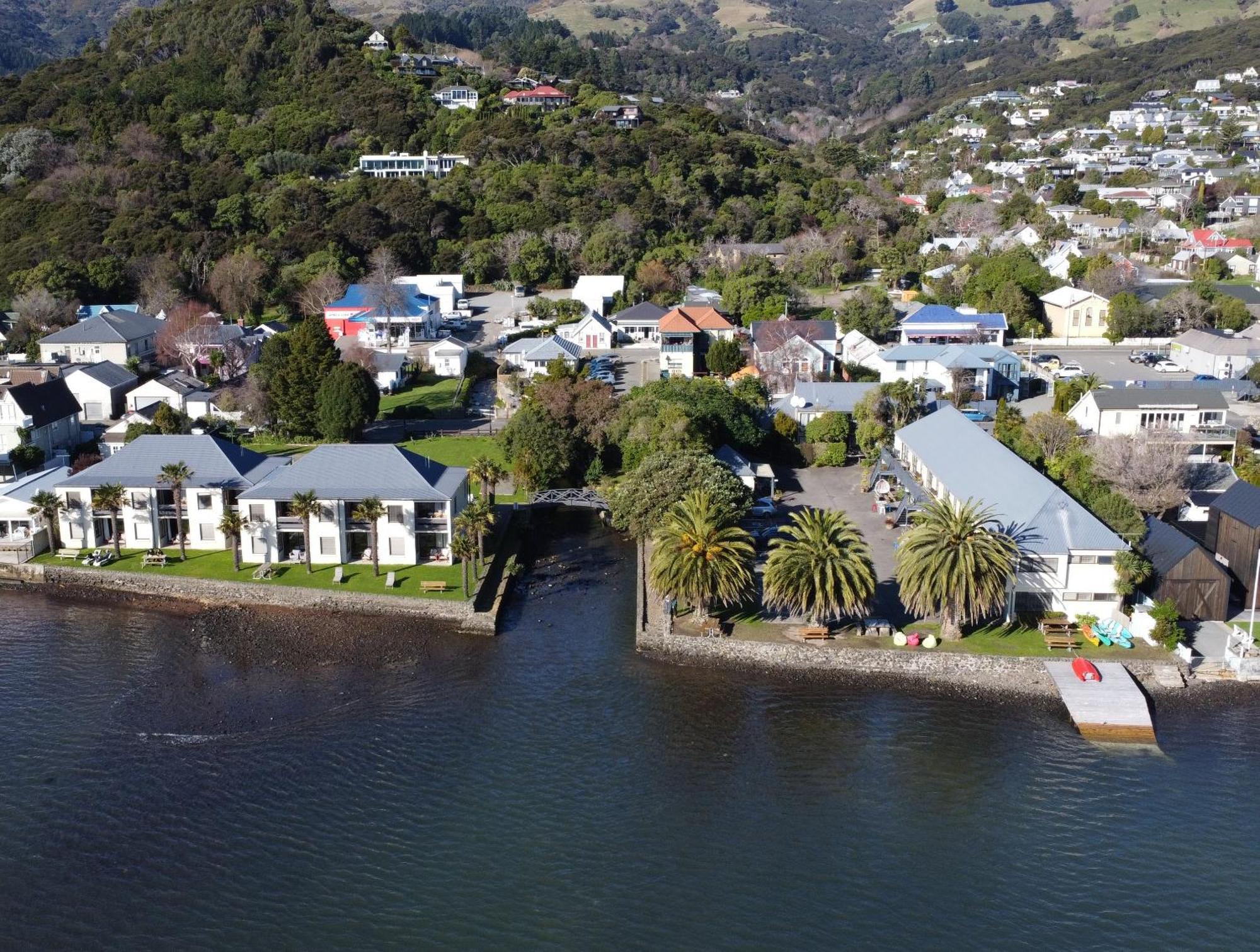 Akaroa Waterfront Motels Exteriör bild